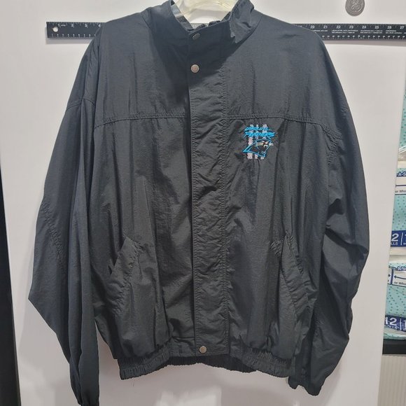 Antigua Golf Carolina Panthers Lightweight Golf Jacket, Mens XL - Picture 1 of 6